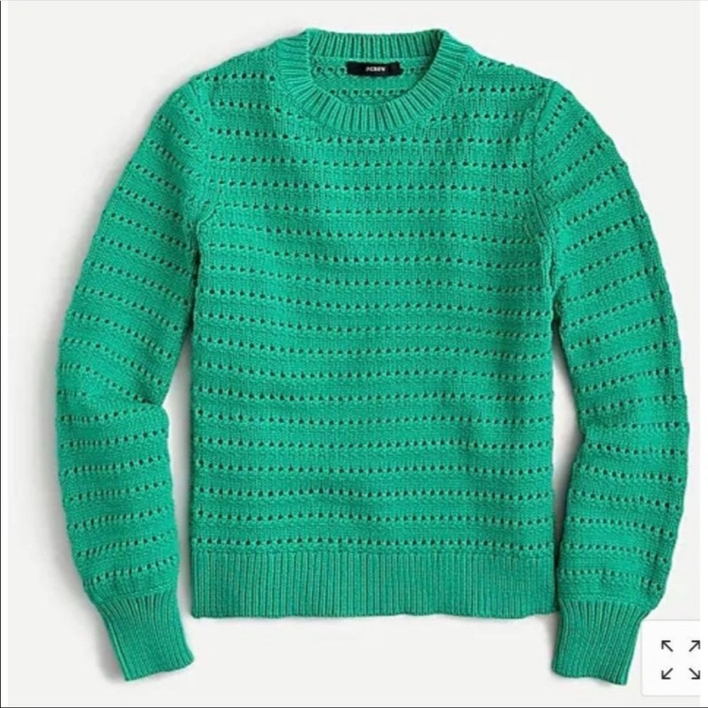 J. Crew Pointelle Sweater